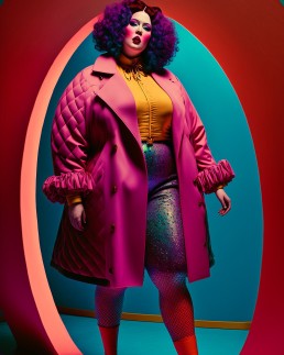 It's my party. Colourful AI art direction by HIYA MARIANNE. #midjourney #aiart