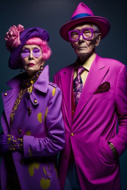 It's my party. Colourful AI art direction by HIYA MARIANNE. #midjourney #aiart