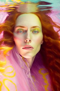 Imaginary Photoshoots - The Magic Beneath. AI Art Direction by HIYA MARIANNE.