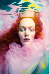 Imaginary Photoshoots - The Magic Beneath. AI Art Direction by HIYA MARIANNE.