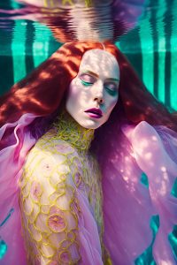 Imaginary Photoshoots - The Magic Beneath. AI Art Direction by HIYA MARIANNE.