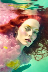 Imaginary Photoshoots - The Magic Beneath. AI Art Direction by HIYA MARIANNE.